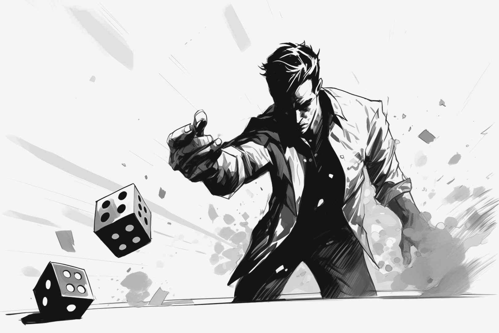 Eine visuelle Darstellung von einem zufälligen Ereignis